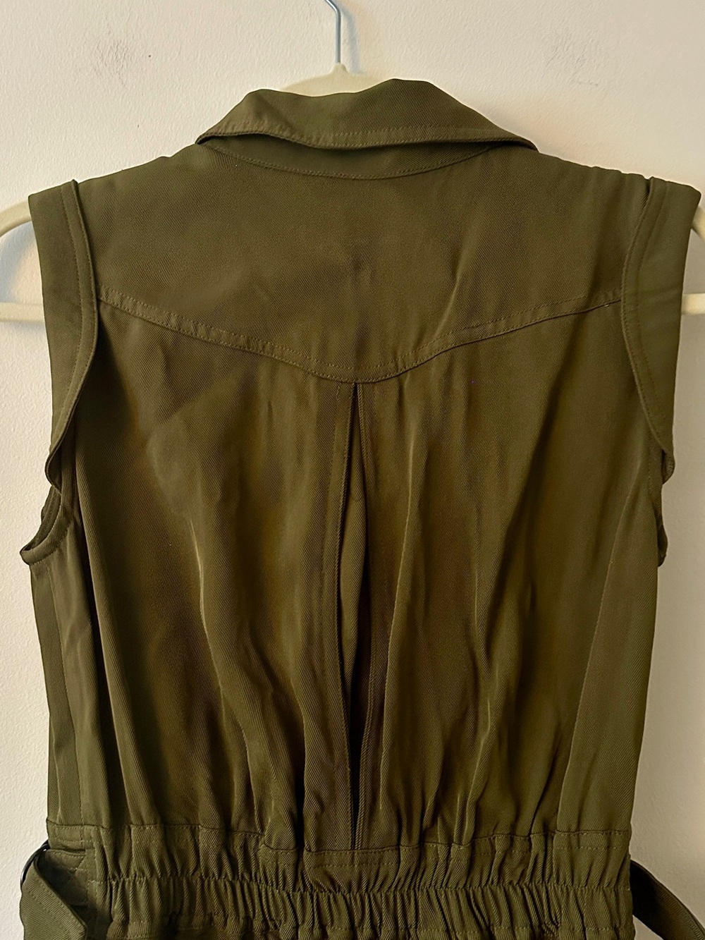 NWT Reiss Effie Sleeveless Utility Midi Dress - Picture 13 of 14